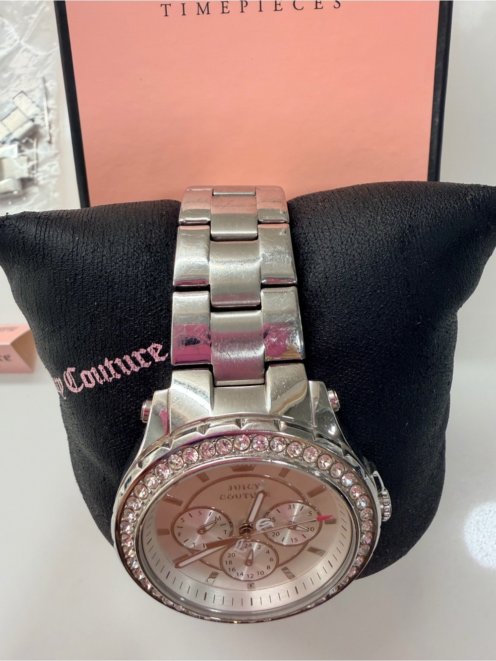 Juicy Couture Silver Bracelet Watch - Picture 3 of 12